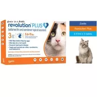 revolution cat plus 0,5ml orange 1 box obat kutu kucing