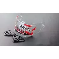 Kaca Visor NHK Terminator Flat Clear original plus Rachet