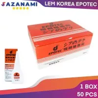 LEM EPOTEC LEM KOREA POWER GLUE LEM SERBAGUNA1 BOX ISI 50 PCS
