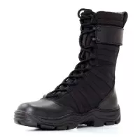 Sepatu PDL Ninja Titan Boots Safety Kulit TNI Polisi Militer Army - 38