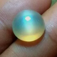 Natural Cat's Eye Moonstone Ceylon Asli Alam Super Mulus HQ