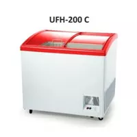 Maspion Chest Freezer Sliding Glass 200 Liter Uchida UFH-200C Es Krim