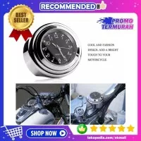 Jam Motor Analog Keren Untuk Stang Handlebar Motor / Motorcycle Clock