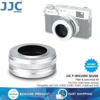 Filter & Lens Hood Kit Silver for Fujifilm X100V, X100F, X100T, X100S