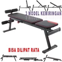 kursi weight bench press adjustable abs bangku alat fitness gym fitnes