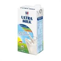 Ultra Milk Susu UHT Low Fat Plain 1000ml