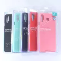 Mercury Soft Feeling Case Samsung Galaxy A8 Star - Original - Merah Muda