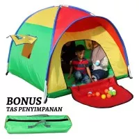 Tenda Anak Karakter / Tenda Camping Anak Ukuran 140 x 140 CM