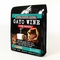 Arabika Gayo Wine 500 Gr - Bubuk / Biji - Aceh Gayo Arabica Coffee