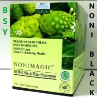 Shampoo BSY Noni black Nair Magic 100? Ori Isi 20 sachet