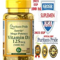 ORIGINAL Puritan Vitamin D3 5000 IU 200 Softgels - XS