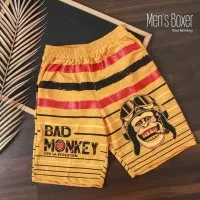 Celana Kolor Boxer Pria Bad Monkey Casual Santai Unisex