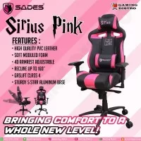 Sades Sirius Gaming Chair - Kursi Gaming Sades Sirius