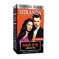 Miranda Hair Dye Natural Black