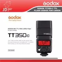 Flash GODOX TT-350C For Canon