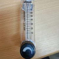 Flow Meter Rotameter Air Minyak Liquid 10 - 70 NI/min