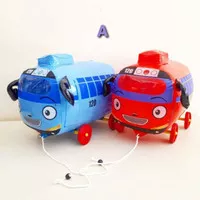 Mainan Anak Balon Tiup Buss Tayo Roda