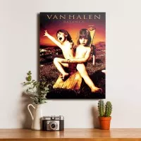 Van Halen Balance Poster Kayu Pajangan Dekorasi Dinding Wall decor