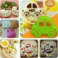 Cetakan Roti Tawar Kue Sandwich Mold Bento Hello Kitty Bear Car Bunny