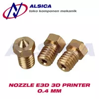 Nozzle E3D 3D Printer 1.75 mm Filament - 0.4 mm