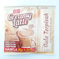 Minuman Serbuk Kopi Torabika Creamy Latte Sachet 25 gr
