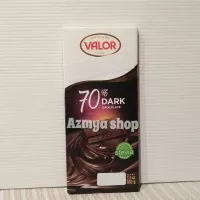 Valor 70% Dark Chocolate I valor coklat hitam 100gr