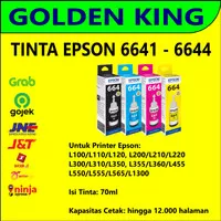 Tinta Botol Original Epson 664 6641 6642 6643 6644