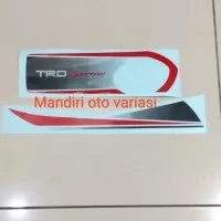 stiker cover ban serep mobil rush terios tulisan trd sportivo