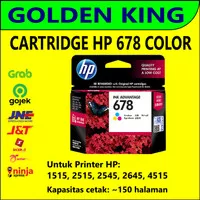 Tinta Cartridge Original HP 678 Color