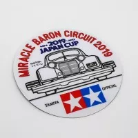 Sticker Japan Cup 2019 Miracle Baron Circuit Tamiya Mini 4WD