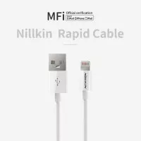 NILLKIN RAPID CABLE MFI 1M USB TO LIGHTNING KABEL DATA FAST CHARGER