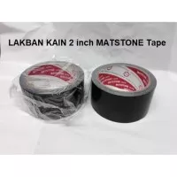 2 Inch LAKBAN KAIN HITAM 48 MM Cloth Tape (setara Daimaru)- KUAT MURAH
