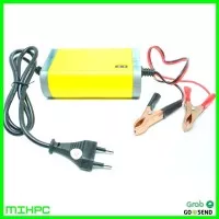 Charger Aki Mobil Motor 12V 2A - Yellow