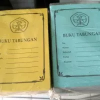 Buku tabungan anak sekolah Tut Wuri Handayani hrg 22.000 pack.