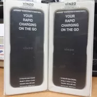 Vinzo Maximize Powerbank Slim On The Go 12000 mAh - Hitam