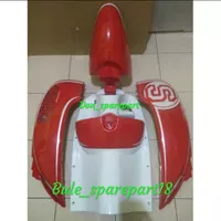 Honda scoopy fi cove body belakang dek kunci laci dan spakbor