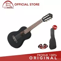 Yamaha Gitar Mini GL-1 / GL 1 / Guitalele - Hitam + Softcase & 2 Pick