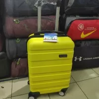 koper 18 inch piber kabin kuning lemon/travel bag/tas pakain roda