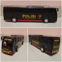 Mainan Mobil Bus Polisi - Mainan Mobil Bus Polisi Brimob - Mobil Bis