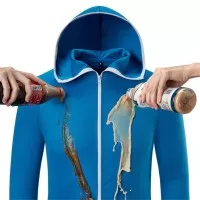 Hydrophobic Trail Running Jaket Coat, Cycling hooded size XL - BLUE