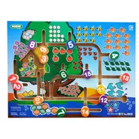 Maze Angka 1-15, mainan edukatif edukasi anak kayu balok motorik SNI