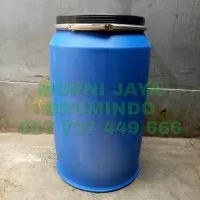 Drum plastik / tong plastik / drum sampah/ tong sampah HDPE 200 liter