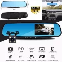 Car Camera DVR Full HD Mirror Spion Dasbor Mobil Cam Vehicle Blackbox