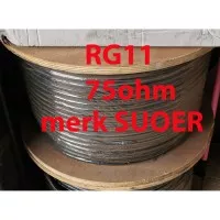 Kabel Coaxial RG11 SUOER 300meter / cable cctv, repeater parabola rg11
