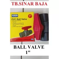Stop Kran PVC 1" Inch / Ball Valve PVC 1" Inch