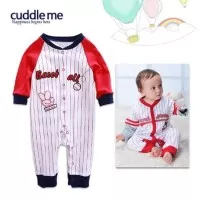 Baju Bayi Laki-Laki/Romper Bayi/Romper Baseball/Romper Anak Laki-laki