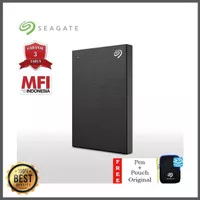 Seagate Backup Plus Slim Harddisk Eksternal 2TB - Hitam