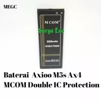 Baterai Axioo Ax4 M5s Batrai Axio M52 Ax4 Double IC Mcom Original