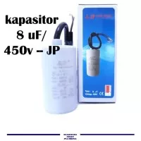 KAPASITOR KABEL -- 8 uF/ 450V -- CAPASITOR -- JP