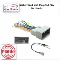 Soket plug and play socket pnp HONDA soket head unit honda